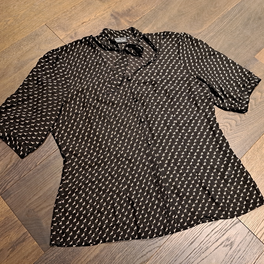 Sheer Voodoo Vixen blouse